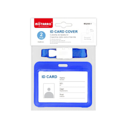 Motarro ID Card 54x85mm 2 Piece - Blue