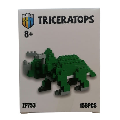 DIY Blocks Triceratops 158 Pieces