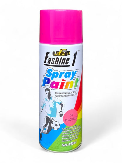 Fashine 1- Spray Paint - 450ml - Peach Red