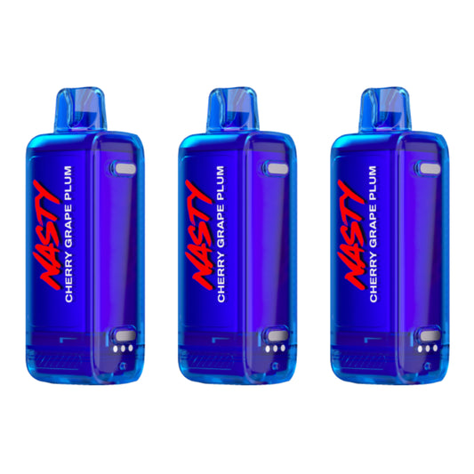 Nasty Versa 30k Disposable POD - Cherry Grape Plum - 3 Pack
