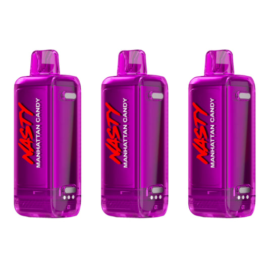 Nasty Versa 30k Disposable POD - Manhattan Candy - 3 Pack