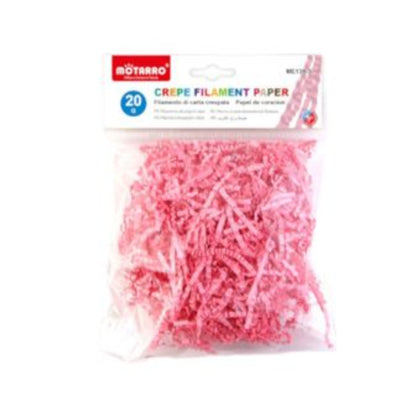 Motarro Crepe Filament Paper 20g - Light Pink