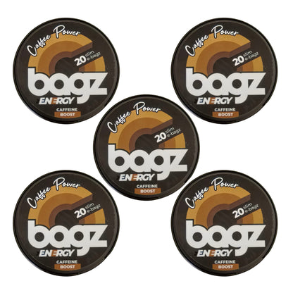 Bagz - Energy Caffeine Slim E-Bagz - 5-Pack - Coffee Power