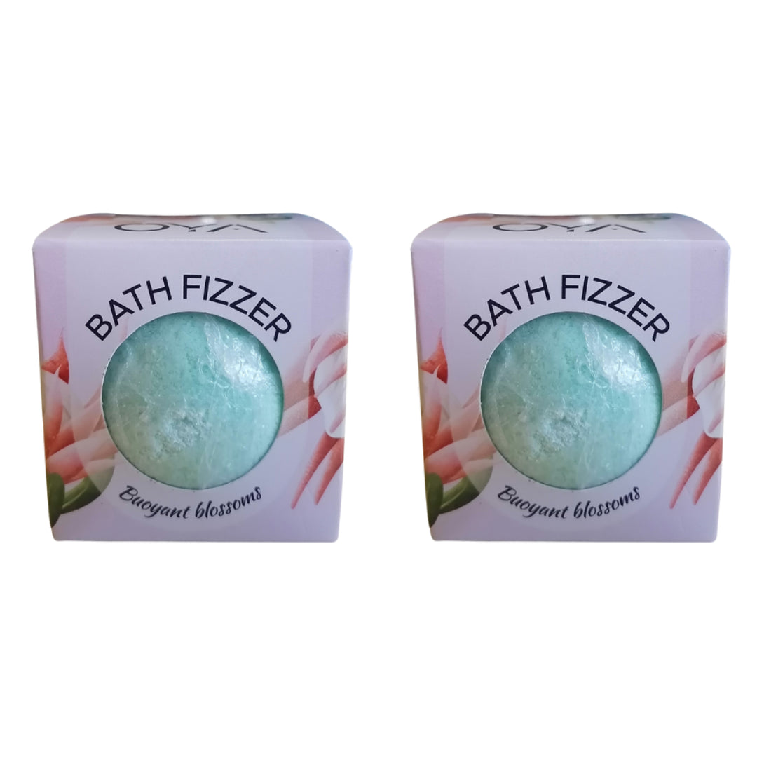 OYA Bath Fizzer 65g - 2 Pack - Buoyant Blossoms