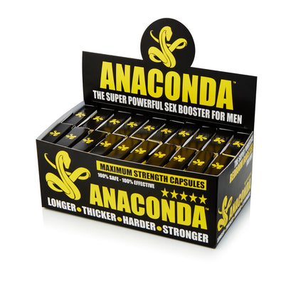 40 Capsules Shipper - Anaconda - Bedroom Booster -  (2 Capsules x 20 Packs)