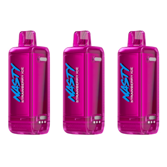 Nasty Versa 30k Disposable POD - Strawberry Ice - 3 Pack