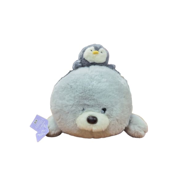 Soft Toy Sea Lion With Baby - 50cm