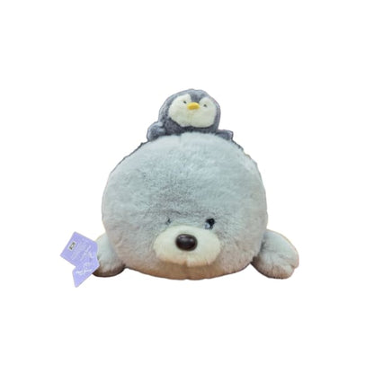 Soft Toy Sea Lion With Baby - 50cm