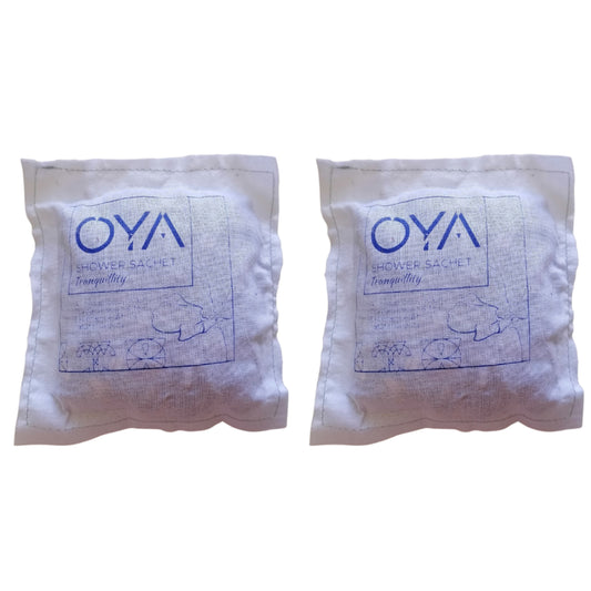 OYA Shower Sachet 110g 2 Pack - Tranquility