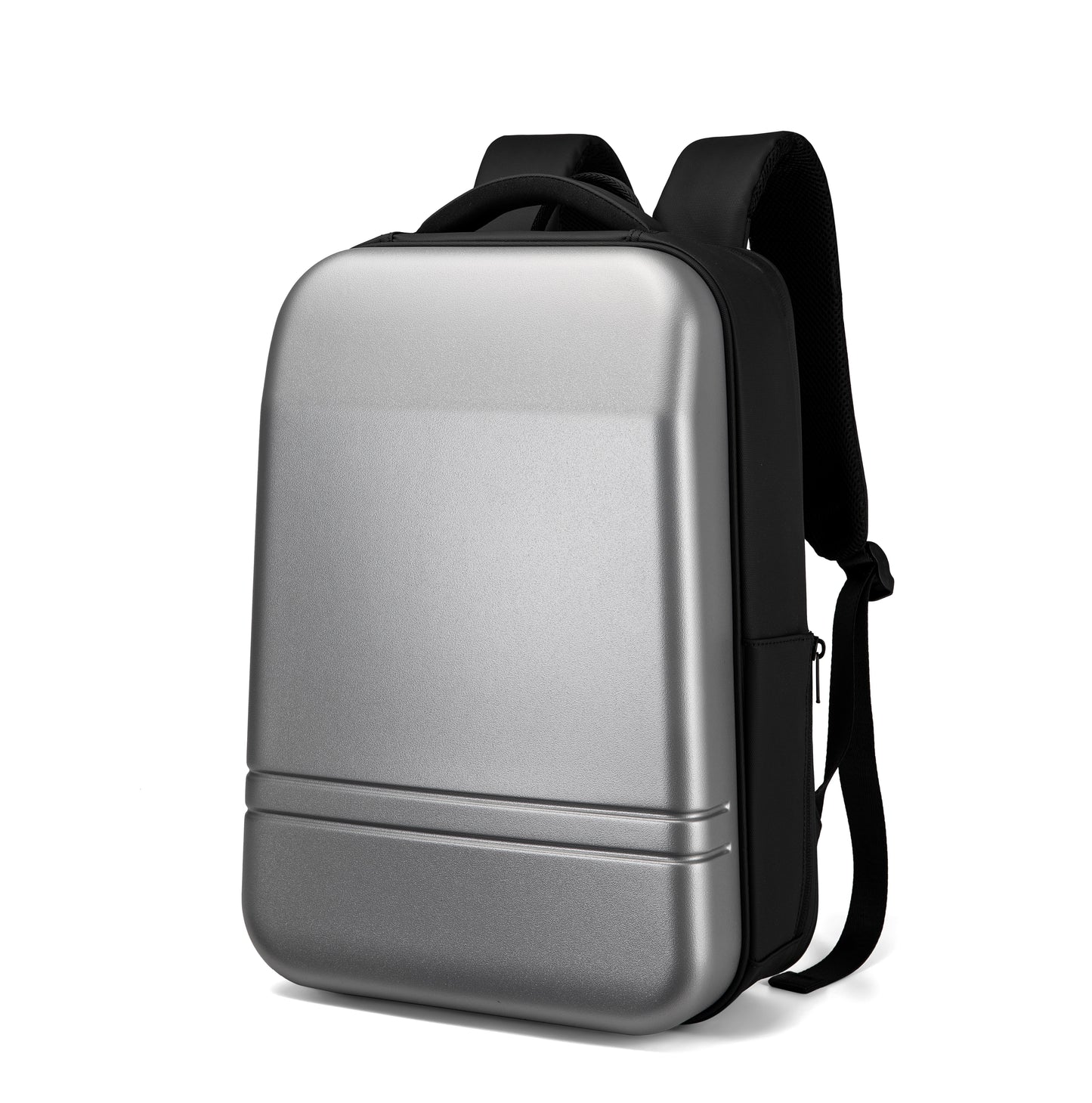 Hard Shell Large Capacity Business Travel Backpack - Grey