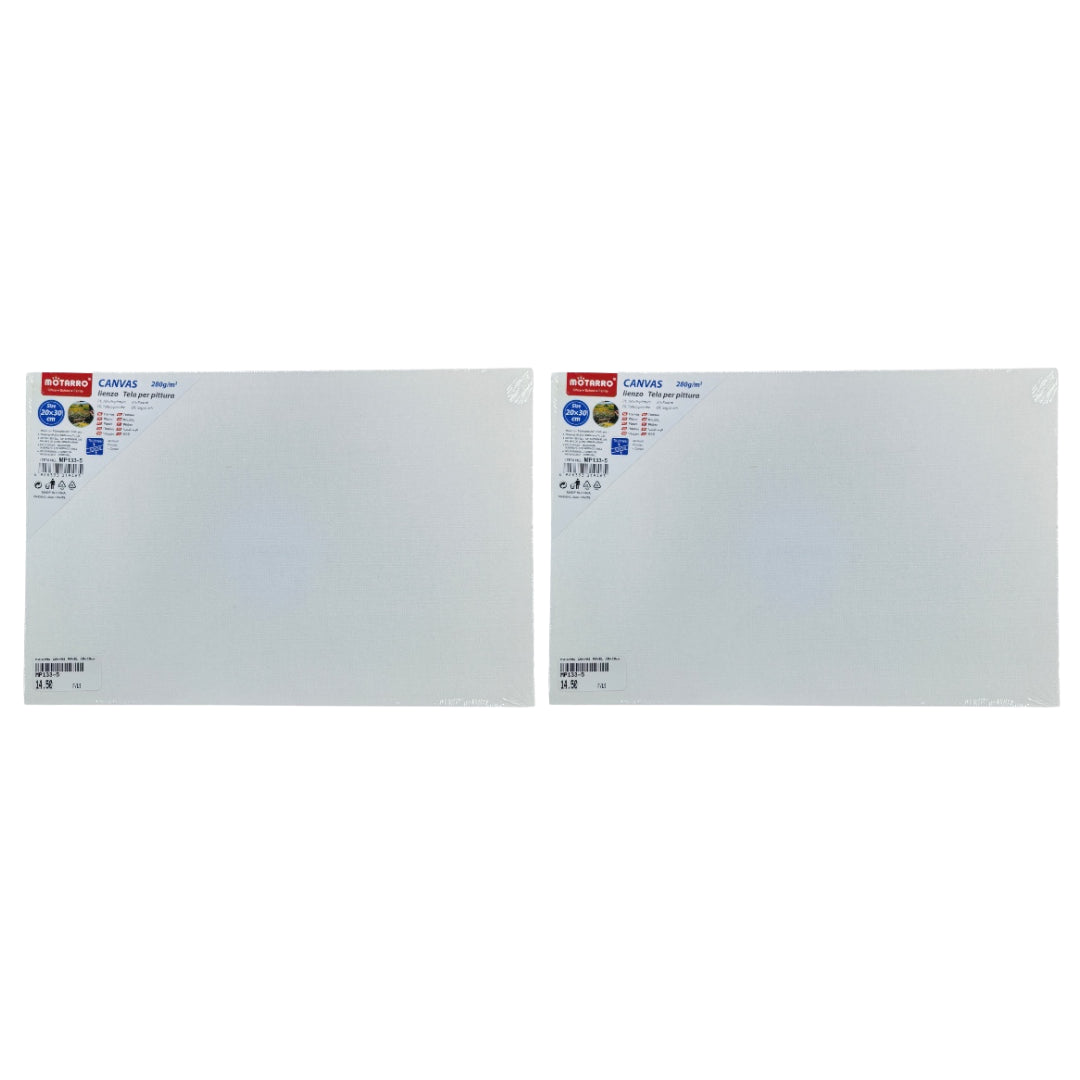 MOTARRO CANVAS PANEL - 2 Pack - 24x30cm