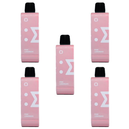Elf Bar 9000 Puffs Rechargeable Pod 50mg - Pink Lemonade - 5 Pack