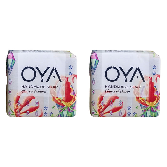OYA Soap 50g - 2 Pack - Charcoal Charm