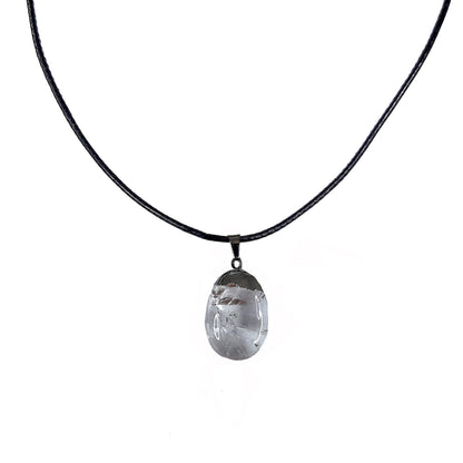 Earth Stone Collection - Polished Crystal Stone Necklace