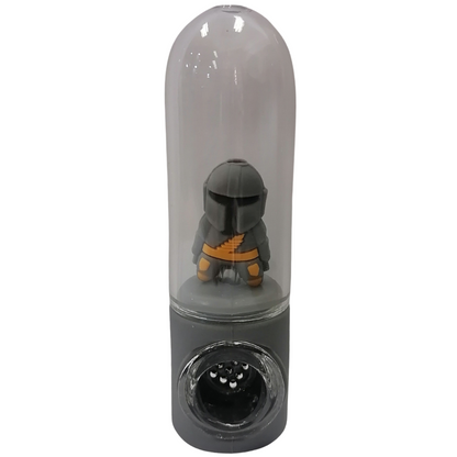 Silicone Rasta Pipe - Character in Glass - The Mandalorian