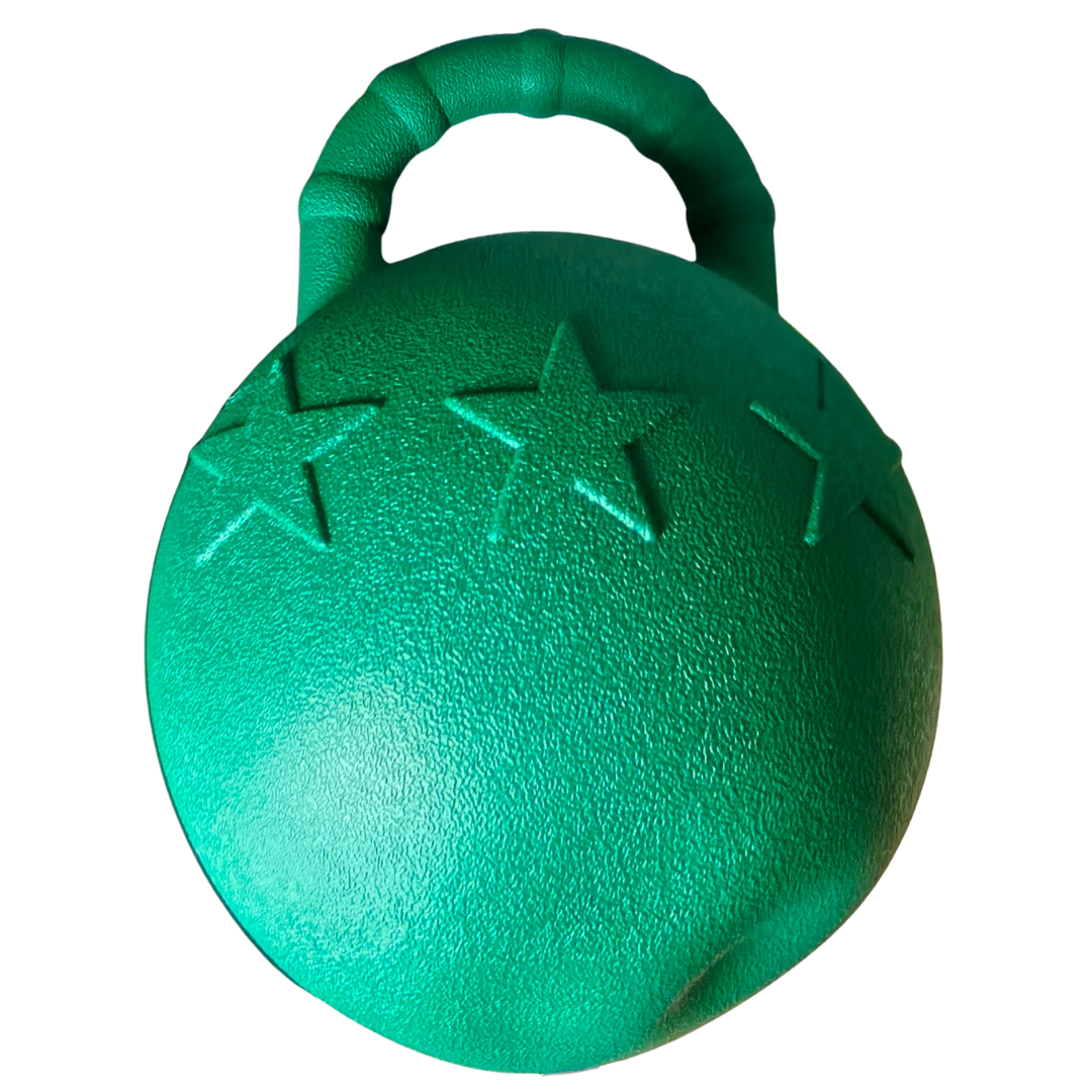 Horse Play EVA Ball with Handle - Green