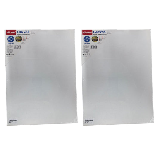 Motarro Canvas Stretch - 2 Pack - 30x40cm