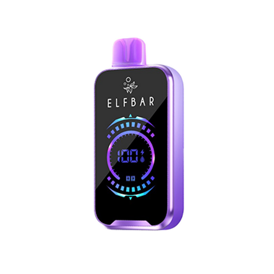 Elf Bar 18000 Puffs Disposable Vape - Strawberry Grape