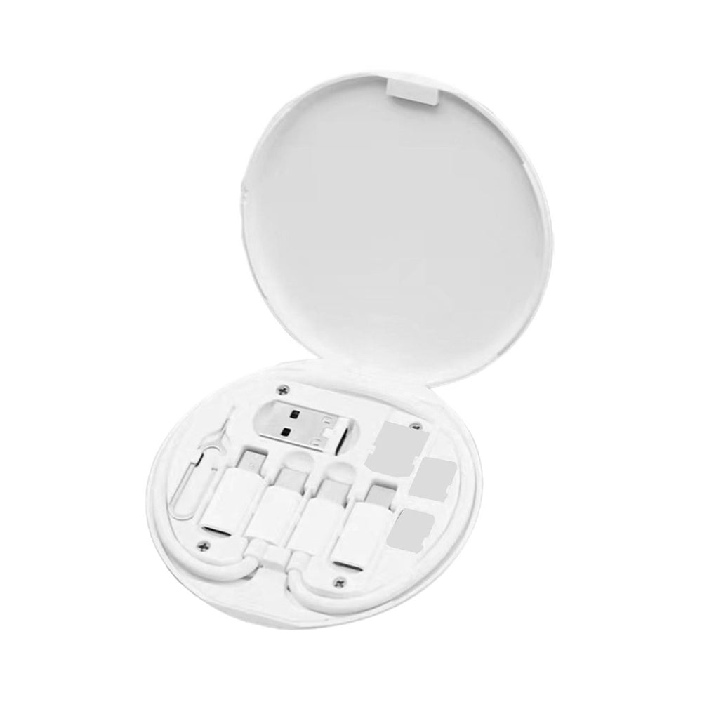 60W Multifunctional Fast Charging Data Box - White