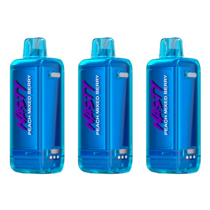 Nasty Versa 30k Disposable POD - Peach Mixed Berry - 3 Pack