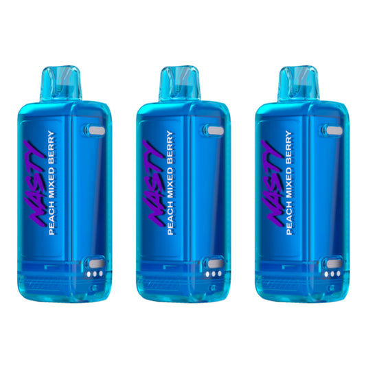 Nasty Versa 30k Disposable POD - Peach Mixed Berry - 3 Pack
