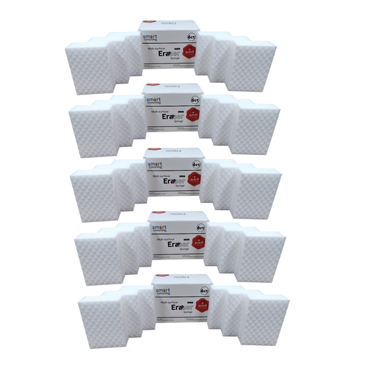 Smart Cleaning Magic Eraser Sponge - 5 Pack
