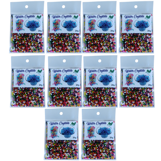 Growing Water Crystal Beads - 10 Pack - Colorful