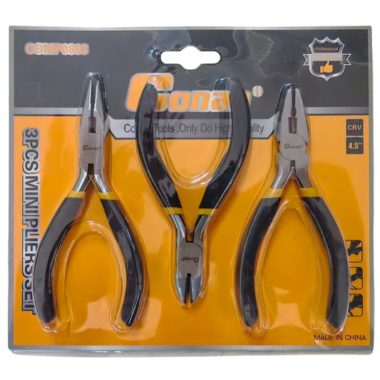 Conan 3 Piece Mini Plier Set