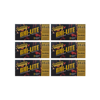 Bri-Lite Individually Wrapped Fire Lighters - 6 Pack - 3 Piece