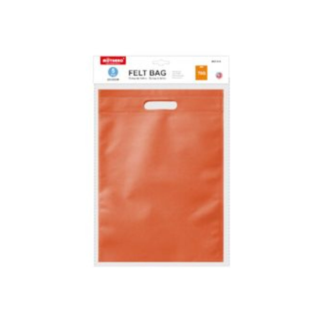 Motarro Felt Bag 25x30cm 70g - 5PCS - Orange