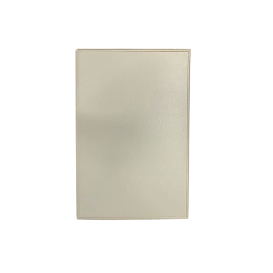 Placemat Rectangle Leather Look - Nude