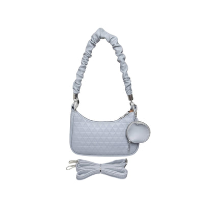 Ladies Bag - Strap Included 17×23×6cm - Light Grey