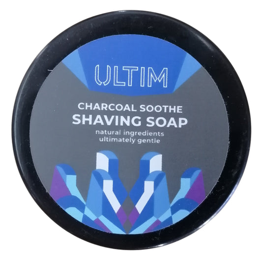 Ultim - Charcoal Soothe Shaving Soap - 120 Gram