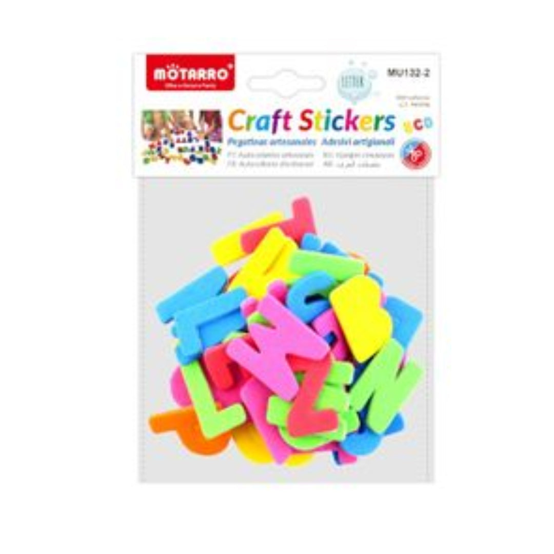 Motarro Craft Stickers - Lettters