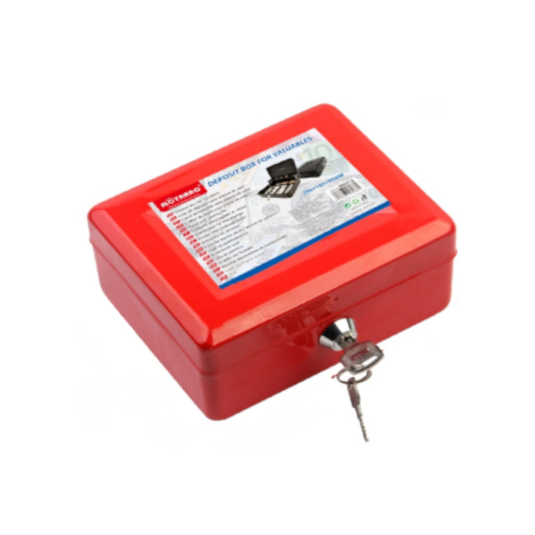 Motarro Deposit Box 8.5x20x16cm - Red