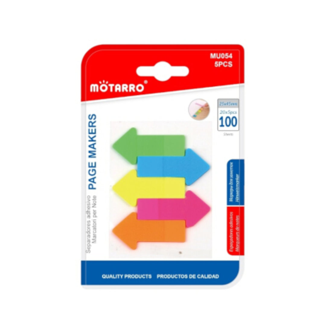 Motarro Page Markers 20x5 PCS - Arrows
