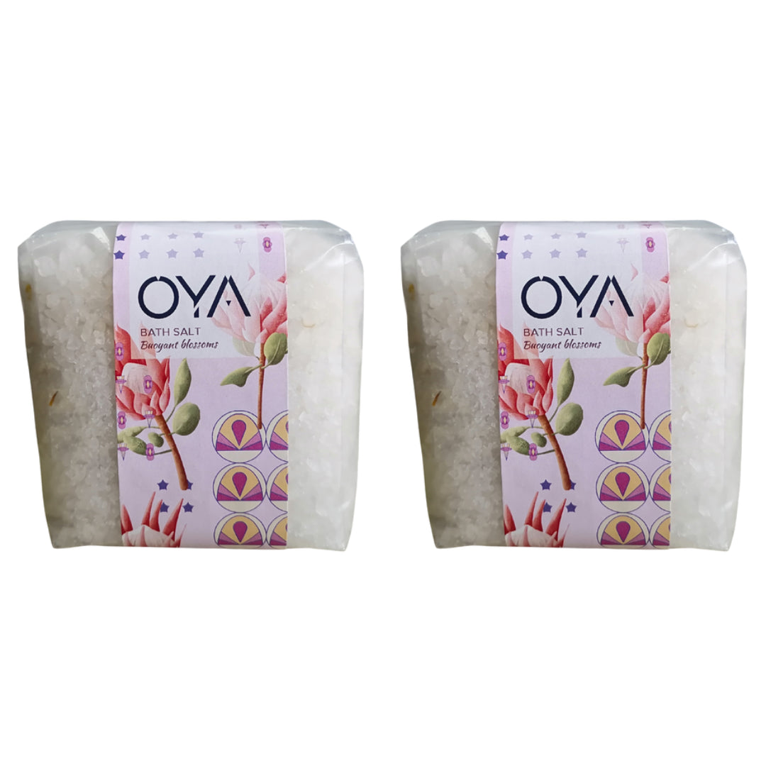 OYA Bath Salt 500g - 2 Pack - Buoyant Blossoms