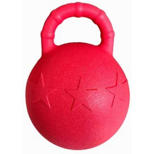Horse Play EVA Ball with Handle - Red