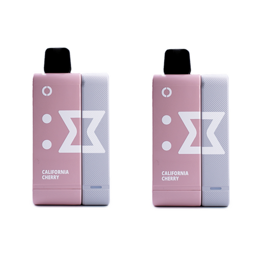 Elf Bar 9000 Puffs Rechargeable Pod Kit 50mg - California Cherry - 2 Pack
