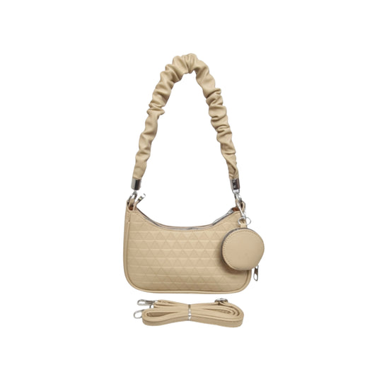Ladies Bag - Strap Included 17×23×6cm - Beige