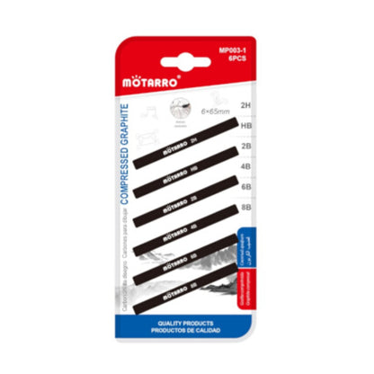 Motarro Compressed Graphite 6.5mm - 6PCS