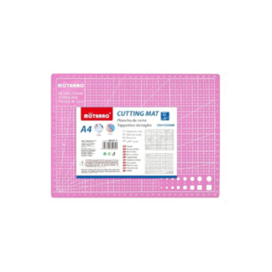 Motarro Cutting Mat A4 300x220m - Pink