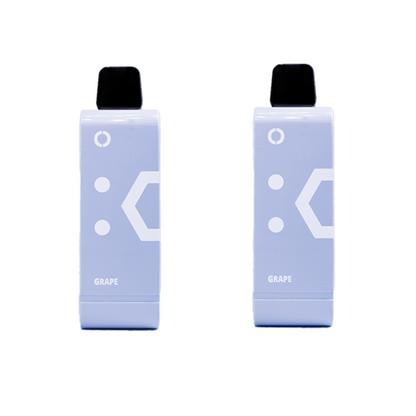 Elf Bar 9000 Puffs Rechargeable Pod 50mg - Grape - 2 Pack