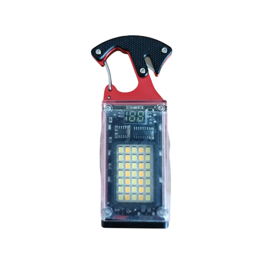 Portable Ignition Camping Light & Multi-tool - Red