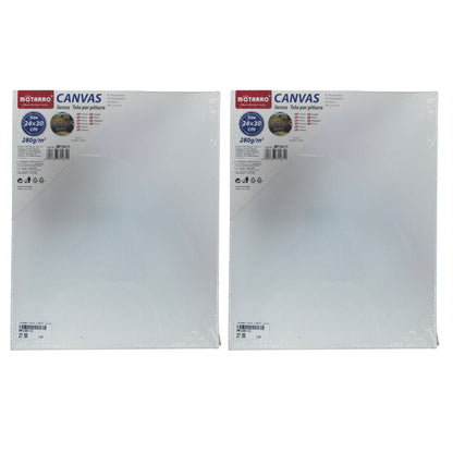 Motarro Canvas Stretch - 2 Pack - 24x30cm