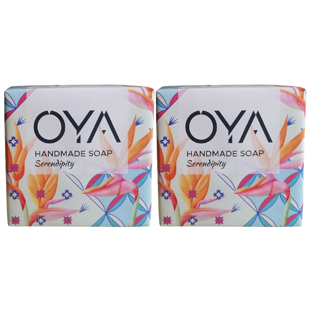 Oya Homemade Soap 100G Bar - 2 Pack - Serendipity