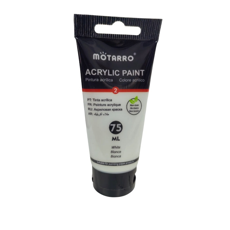 Motarro - Acrylic Paint - 75ml - White