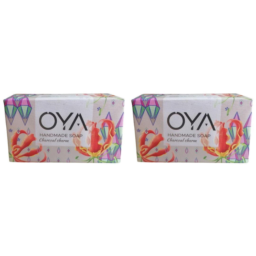 OYA Soap 115g - 2 Pack - Charcoal Charm
