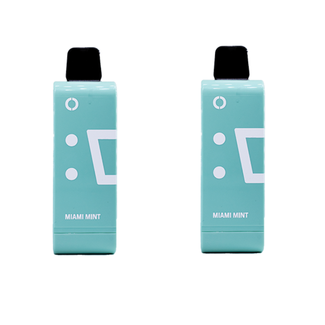Elf Bar 9000 Puffs Rechargeable Pod 50mg - Miami Mint - 2 Pack
