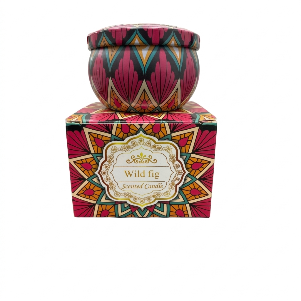 Artisan Soy Wax Scented Tin Candle - Wild Fig